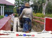 Jembatan Garuda Desa Paya Besar Siap Difungsikan, Pembangunan Tuntas 100 Persen