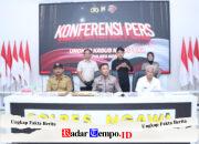 Polres Ngawi Amankan 2 Tersangka Pengedar Narkoba 223,842 gram Sabu Disita
