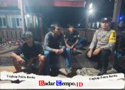 Bhabinkamtibmas Polsek Pandih Batu Sambangi Satkamling di Desa Talio Muara