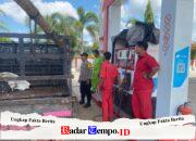 Polsek Maliku Pantau Stok BBM di SPBU Purwodadi Guna Layanan Masyarakat