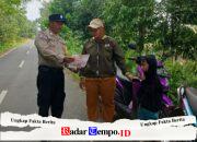Polisi Dekatkan Layanan, Polsek Pandih Batu Sosialisasi Call Center ke Warga