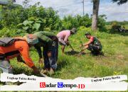 Kepedulian Lingkungan, Babinsa Kedung Banteng Ajak Warga Lestarikan Alam