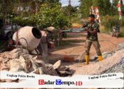 Pondasi Jalan Pendekat Jembatan Garuda Rampung, Struktur Beton Tepi Dekat Kian Terlihat