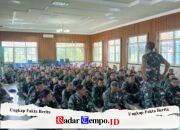 Kepedulian Terhadap Anggota, Dandim 1008/Tabalong Berikan Arahan dan Motivasi Prajurit