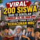 VIRAL” 200 Siswa Dari 12 Sekolah Tingkat TK, SD, dan SMP Kawasan Tembok Dukuh “Keracunan MBG”