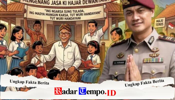 Salam dan Pesan Kasat Satreskoba Polres Tanjung Perak Surabaya Dihari HARDIKNAS 