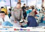 Polri Untuk Masyarakat : Polda Jatim Gelar Baksos dan Bakkes untuk Ribuan Warga di Nganjuk