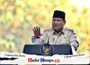 Presiden Prabowo: Tidak Ada Negara Kuat Tanpa Pangan yang Aman dan Berkesinambungan