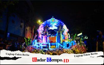 Harmony of Ocean di Surabaya Vaganza 2026, Mobil Hias Pelindo Angkat Pesan Harmoni Laut dan Kelestarian Alam