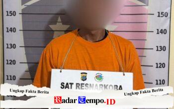 Sat Resnarkoba Polres Nias Selatan Ciduk Pria Diduga Pengedar Sabu 1,12 Gram Saat Transaksi di Pinggir Jalan