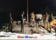 Lembur Siang Malam, Lantai Dasar Angkur Box Tepi Jauh Jembatan Garuda Terselesaikan