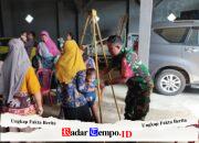 Wujud Babinsa Tawangrejo Dampingi Kegiatan Posyandu, Demi Tingkatkan Layanan Kesehatan Masyarakat