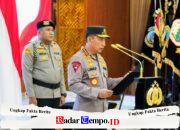 Kapolri Pimpin Pelantikan dan Sertijab Sejumlah PJU Mabes Polri dan Kapolda