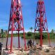 Beton Mencapai Kekuatan Maksimal, Pemasangan Menara Pylon Jembatan Garuda Dimulai