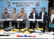 Polres Metro Jakut Sikat Komplotan Begal Motor Bermodus Razia Narkoba Gadungan