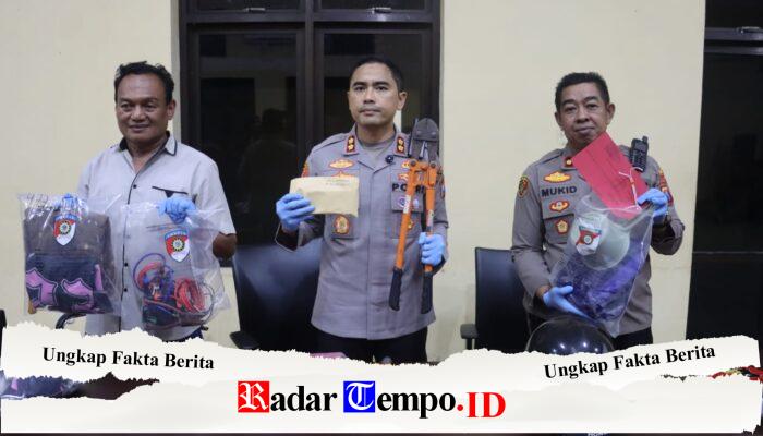 Polres Pacitan Amankan Komplotan Pencuri Kotak Amal di 7 Masjid