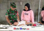 Sinergi Babinsa Dan Nakes Kelurahan Turi Kejar Target Posyandu Stunting Di Kota Blitar