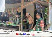 Hangat dan Humanis, Babinsa Koramil 1008-05/Kelua-Muara Harus Pererat Silaturahmi dengan Warga