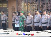 Kodim 1008/Tabalong Ikuti Apel Kesiapan Pengamanan Aksi Unjuk Rasa di DPRD Tabalong