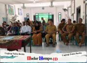 Jaga Silaturahmi Bersama Aparatur Desa, Babinsa Hadiri Pelantikan Kadus Wilayah Binaan