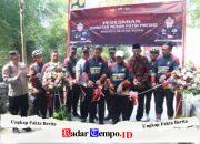 Polres Blitar Kota Resmikan Jembatan Merah Putih Presisi Penghubung Dua Desa