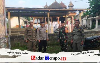 Dandim 0808/Blitar Laksanakan Sholat Idul Adha di Masjid Agung Kota Blitar, Tekankan Pengamanan Jamaah