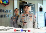 Kurang Dari 24 jam, Polsek Gresik Ungkap Curanmor Amankan Dua Tersangka