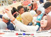 Tangis Haru di Mina, Ning Lia Rasakan Kekuatan Persaudaraan Tanpa Batas Mina