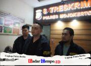 Kurang dari 24 jam, Polres Mojokerto Ungkap Pembobol Minimarket 1 Tersangka Residivis Diamankan