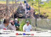 Dukung Program Ketahanan Pangan Presiden, Polres Pasuruan Bersama SMKN 1 Purwosari Kembangkan Budidaya Uwi Ungu