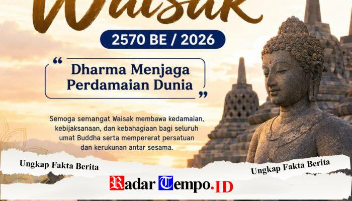 Satpas Indramayu Sampaikan Ucapan Selamat Hari Raya Waisak 2570 BE/2026, Gaungkan Pesan Perdamaian