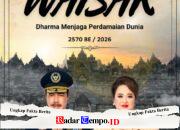 Menteri Imigrasi dan Pemasyarakatan Agus Andrianto Sampaikan Ucapan Selamat Hari Raya Waisak 2570 BE/2026