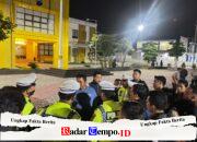 Tekan Balap Liar, Tim Hunting Polres Pamekasan Amankan Belasan Sepeda Motor Knalpot Brong