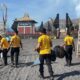 Polres Probolinggo Gelar Bakti Bersih di Gunung Bromo Usai Yadnya Kasada