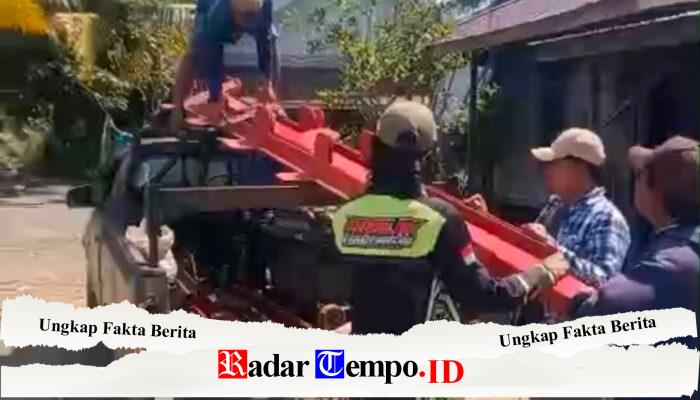 Progres Menggembirakan, Rangkaian Menara Pylon Tepi Jauh Jembatan Garuda Mulai Didatangkan