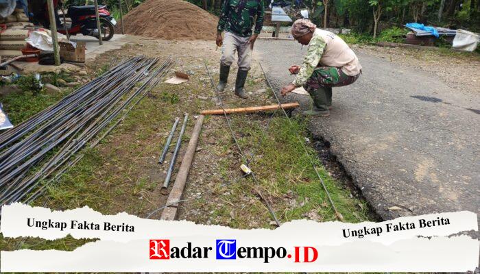 Aksi Nyata TNI Bangun Negeri, Jembatan Perintis Garuda Terus Menunjukkan Progres Positif