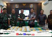 Gagalkan Peredaran Narkoba Skala Besar, Kodam XII/Tpr Amankan 21,4 Kg Sabu, Serahkan WNA Malaysia ke BNNP Kalbar