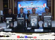 Polres Blitar Kota Ungkap Kasus Narkoba 14 Tersangka Diamankan