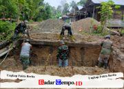 Aksi TNI dan Warga Wujudkan Jembatan Garuda yang Kokoh dan Aman