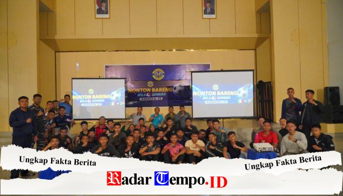 Nonton Bareng Piala Dunia 2026, Kodaeral XII Pererat Kebersamaan Prajurit dan KBT