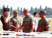 Kunker Asrenum Panglima TNI Di Dampingi Dandim 0808/Blitar Tinjau KDKMP Di Blitar