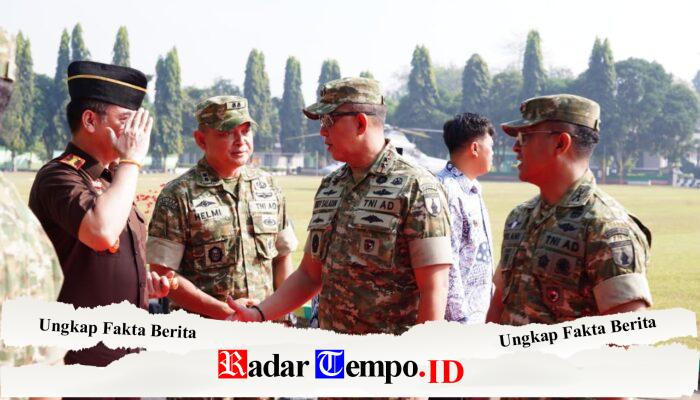 Kunker Asrenum Panglima TNI Di Dampingi Dandim 0808/Blitar Tinjau KDKMP Di Blitar