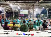 Pererat Silaturahmi, Anggota Jajaran Kodim 1208/Sambas Nonton Bareng Piala Dunia 2026 Bersama Warga Binaan