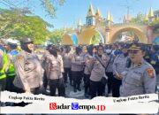 Polres Pelabuhan Tanjungperak Libatkan 696 Personel Kawal Pengesahan Warga Baru PSHT di Surabaya