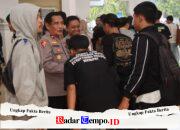 Polres Tuban Amankan 45 Kendaraan dan 36 Penggembira saat Pengesahan Warga Baru PSHT
