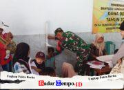 Tekan Angka Stunting, Babinsa Sumberurip Dampingi Pelaksanaan Kegiatan Posyandu Balita
