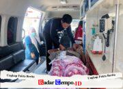 Wujud Kepedulian Polres Gresik, Sidokkes Berikan Layanan Ambulans Gratis untuk Pasien Asal Bawean