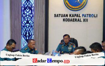 Komandan Kodaeral XII Ikuti Diskusi Strategis Kemlu–TNI AL, Perkuat Pemahaman Keamanan Maritim Global