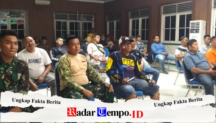 Sorak Sorai Nobar Piala Dunia 2026 Satukan Prajurit dan Warga di Makodim 1008/Tabalong