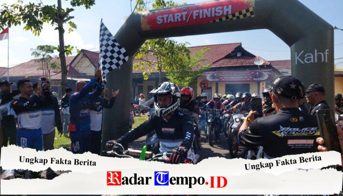 Trail Adventure Bhayangkara di Sampang Meriah, Ribuan Rider hingga Luar Madura Ikut Ambil Bagian